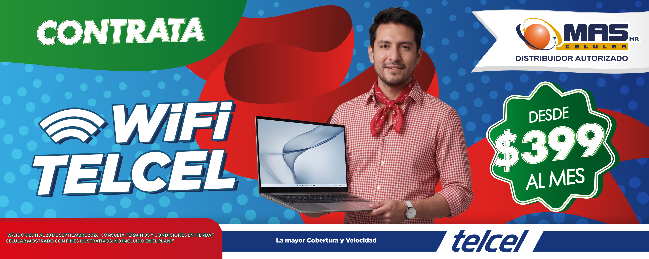WIFI TELCEL - HERO BANNER - 16SEPT26
